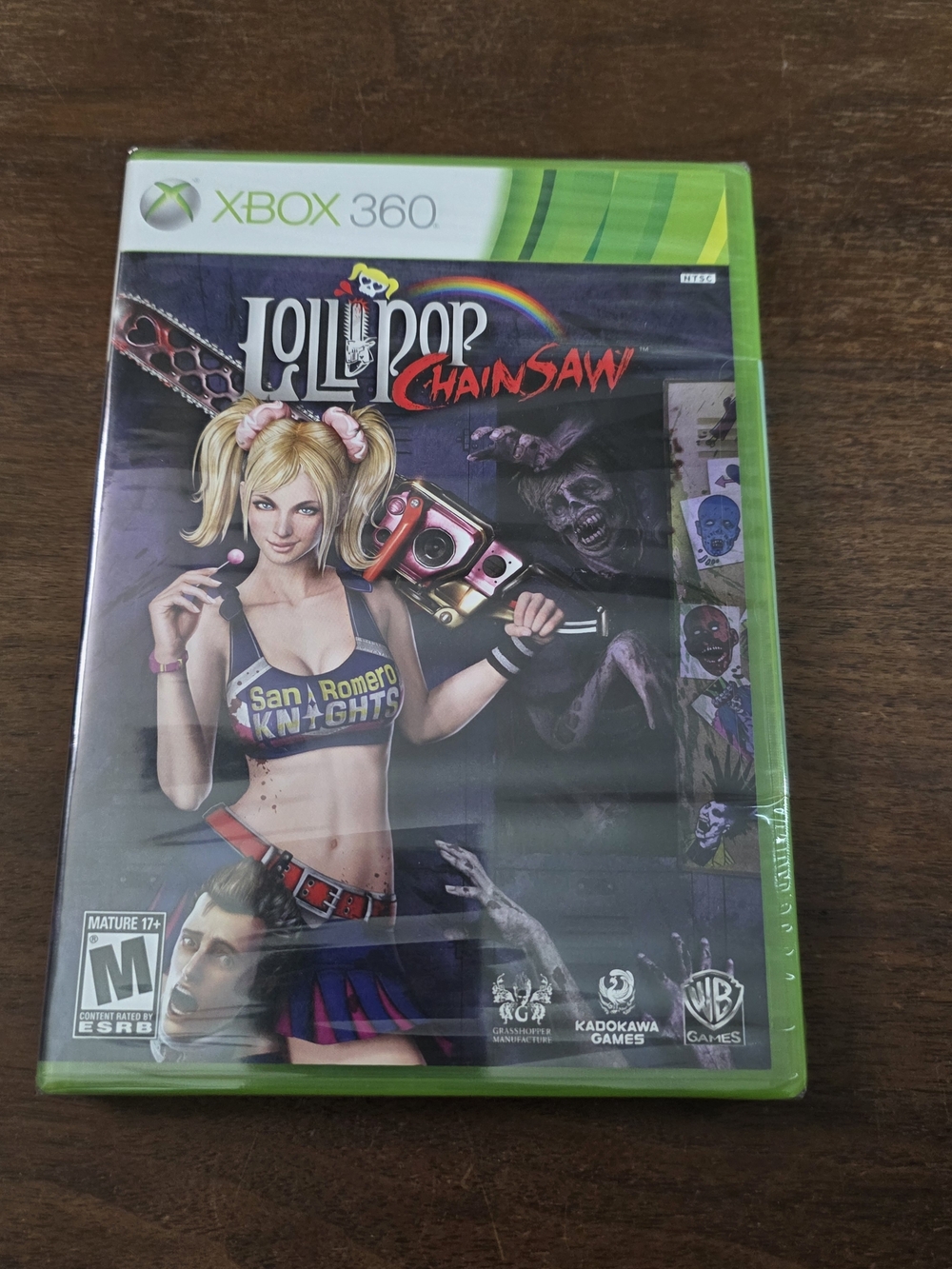 Xbox 360 Lollipop Chainsaw Game SEALED RARE